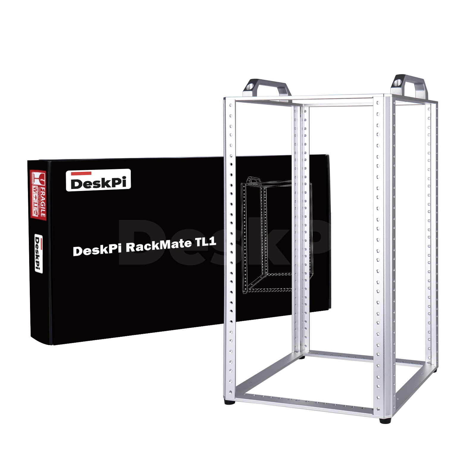 Deskpi Super6C - DeskPi RackMate TL1 Rackmount, 10U open