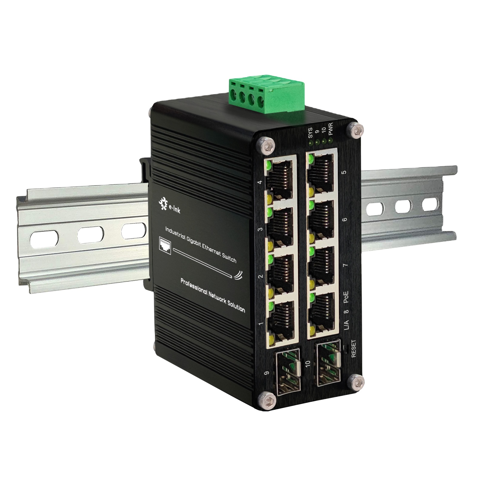 Managed Gigabit Poe Switch 8 Port 802.3At - Beheerde PoE-switch 8-poorts 10/100/1000T 802.3at naar