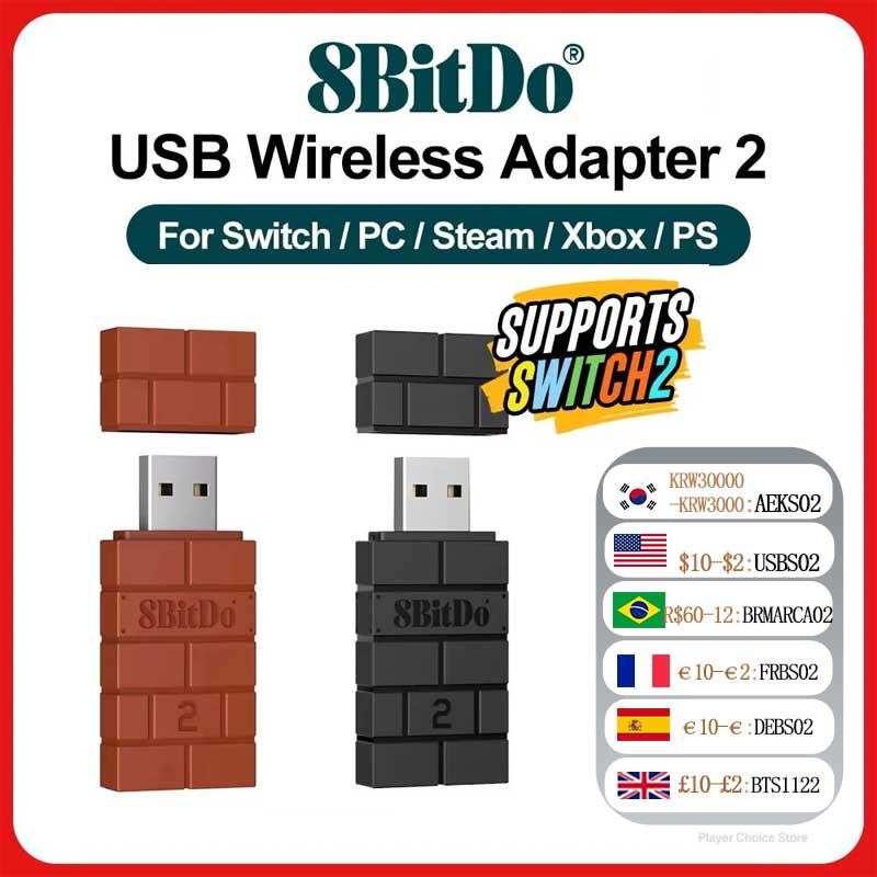 Turing Pi 2 - 8BitDo USB Draadloze Bluetooth Adapter 2
