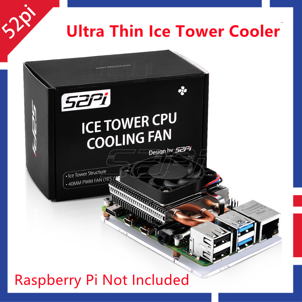 Deskpi Super6C - 52Pi Nieuwe Ultra Dunne Ijs Toren
