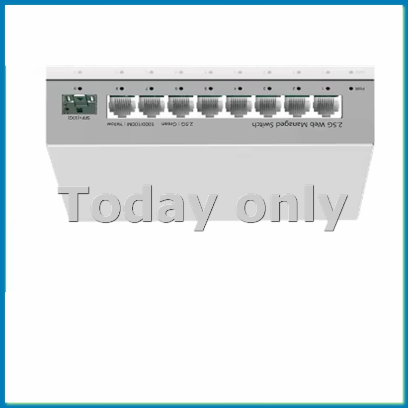Sfp+ 10G Managed Switch 8 Port - 2.5GbE Smart Managed Switch 8 Poort