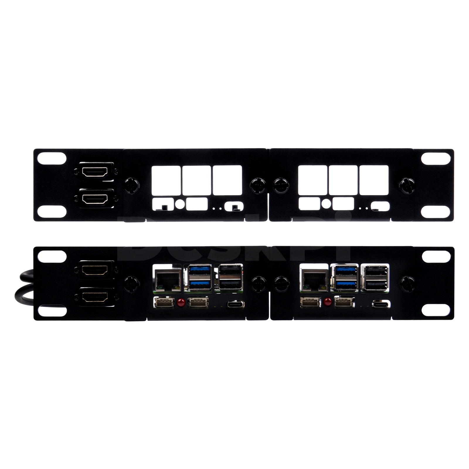 Deskpi Super6C - DeskPi Rackmate 10-inch 1U rackmount met