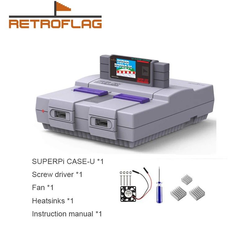 Turing Pi 2 - Retroflag SuperPi Case met veilige uitschakeling