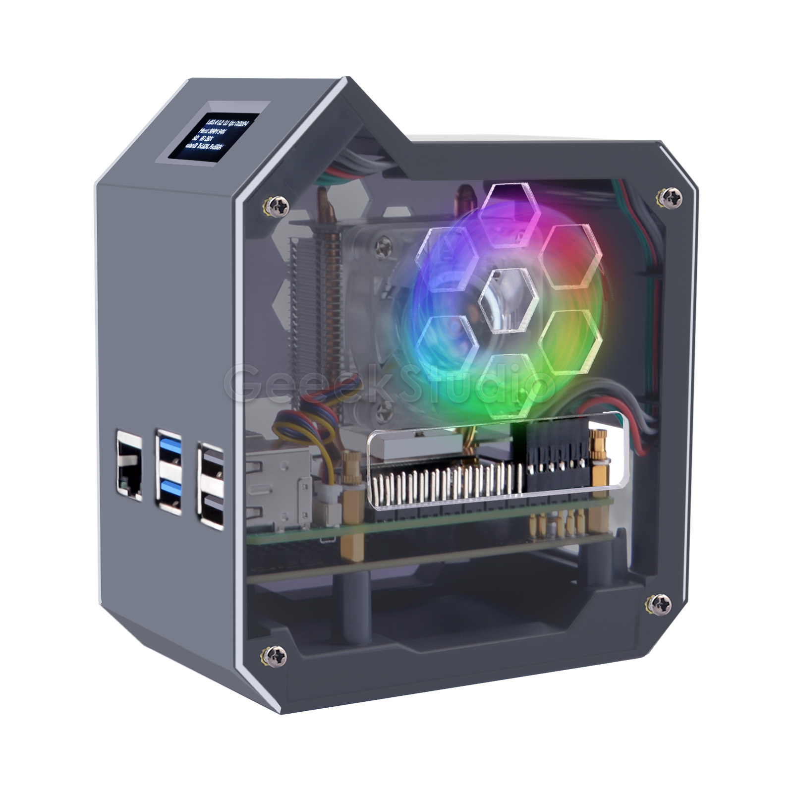 Turing Pi 2 - N07 Minitower Nvme Nas Kit Voor