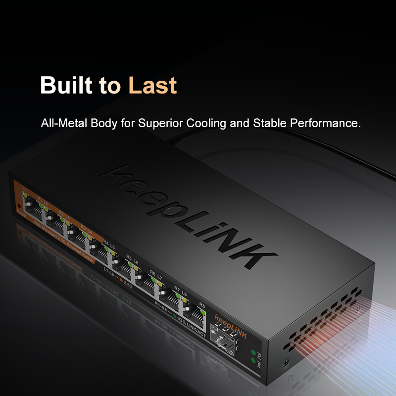 KeepLiNK 2,5 Gb beheerde switc - Sfp+ 10G Managed Switch 8 Port recensie en prijs