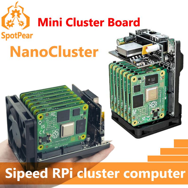 Sipeed NanoCluster Mini Nano C - Deskpi Super6C recensie en prijs
