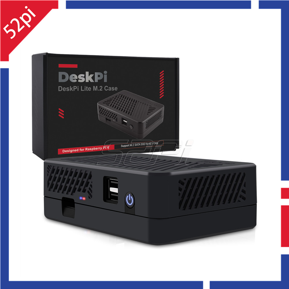 52Pi DeskPi Lite NAS Case met  - Deskpi Super6C recensie en prijs