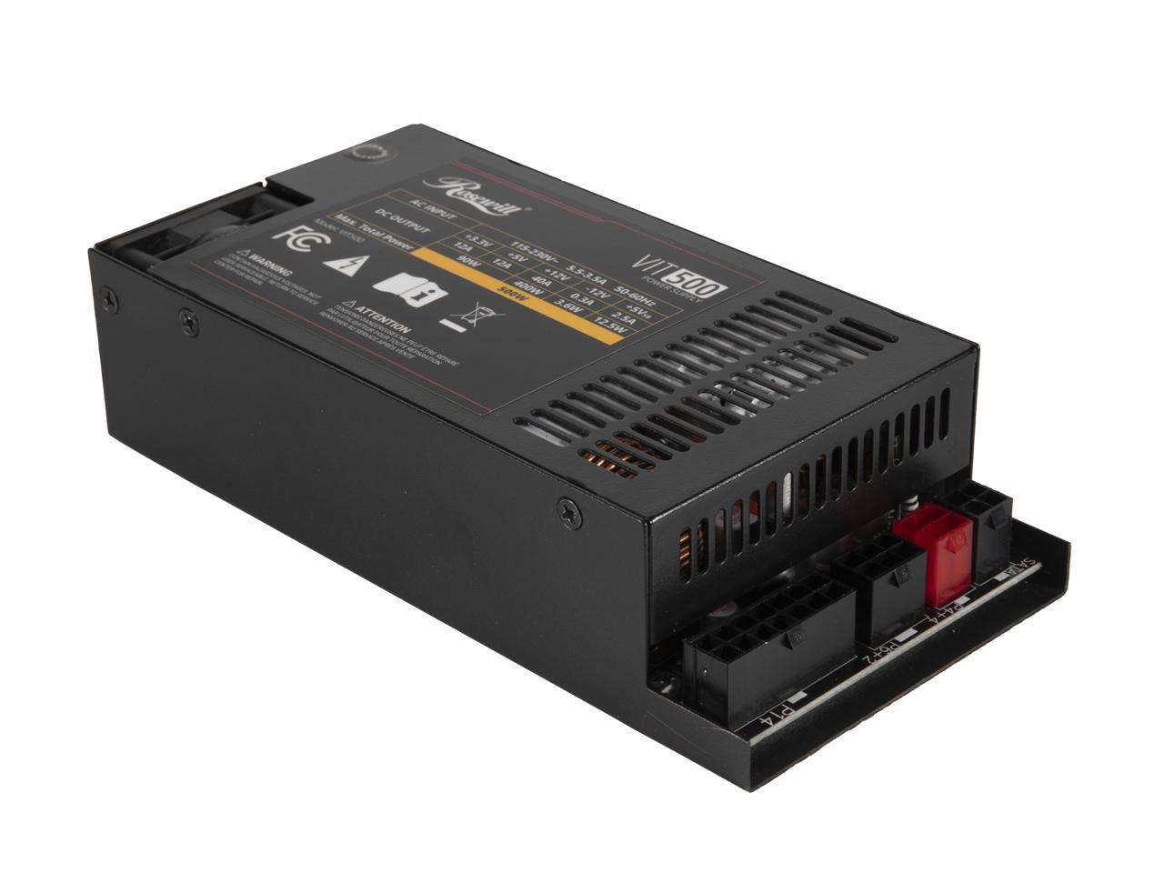 Rosewill VIT 500W, Mini ITX/Fl - Atx Power Supply 1U Flex 500W recensie en prijs