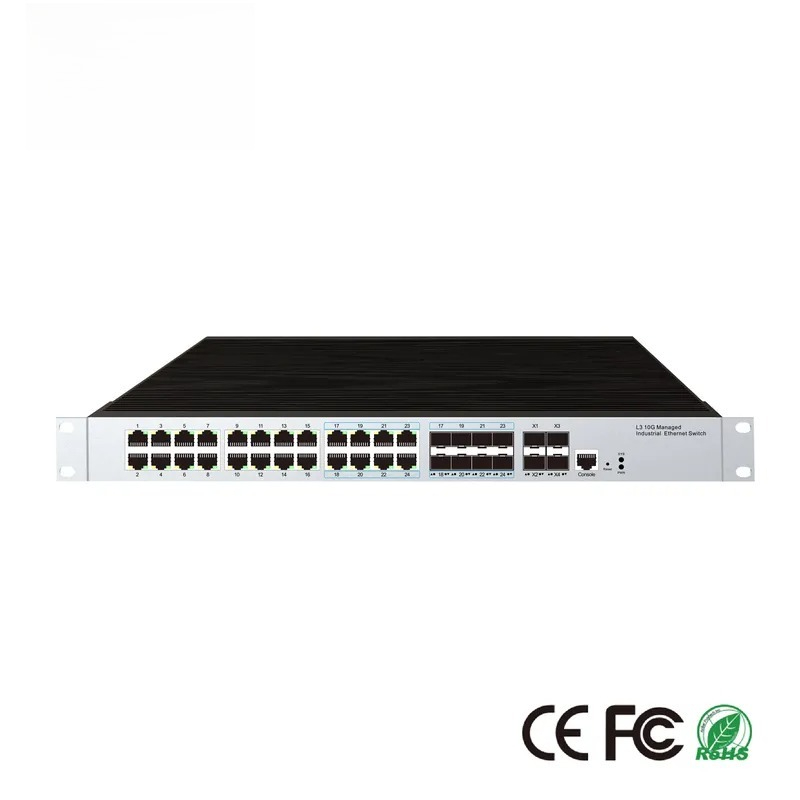 24-poorts PoE industriële mana - Sfp+ 10G Managed Switch 8 Port recensie en prijs