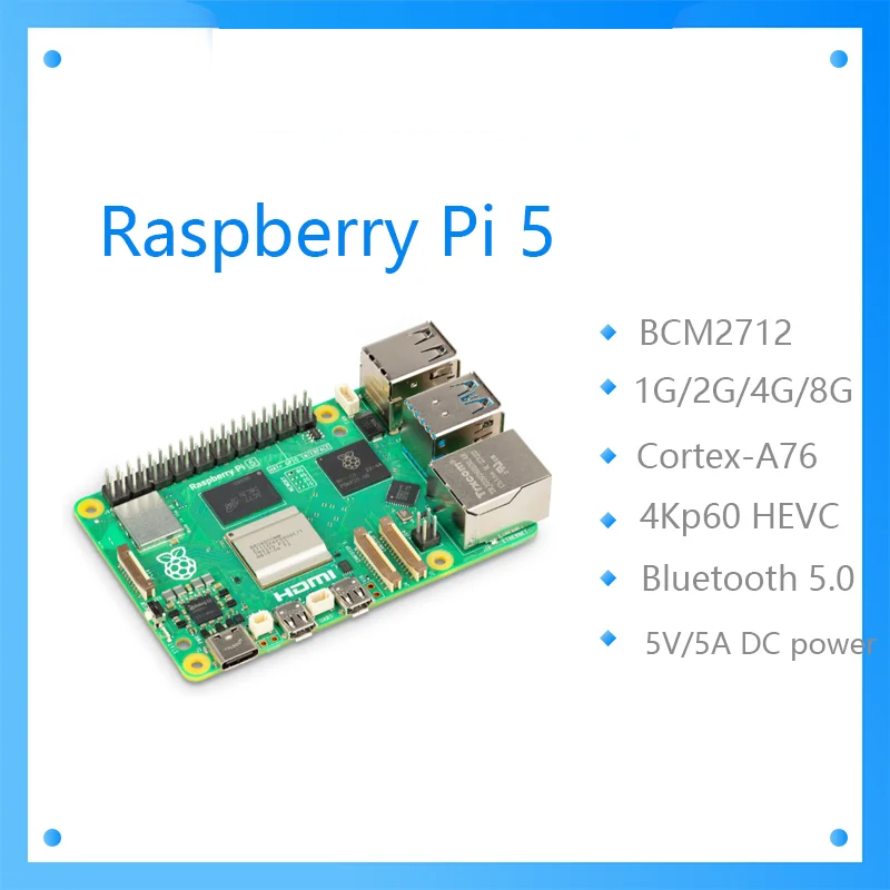 Officiële Originele Raspberry  - Raspberry Pi 5 8Gb recensie en prijs